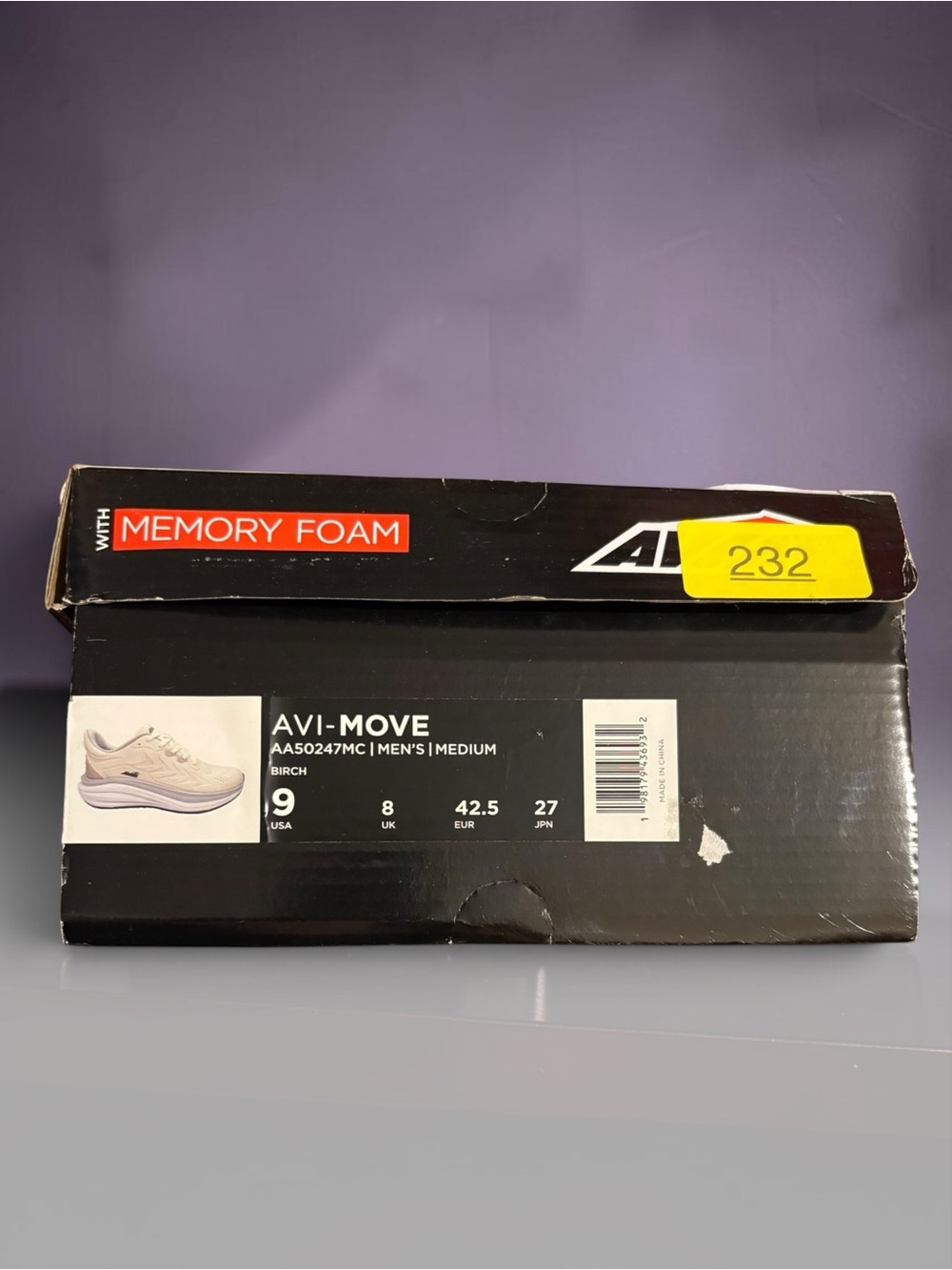 Avia Avi-Move Men's Running Shoes (Size 9, Birch) - Picture 6 of 6